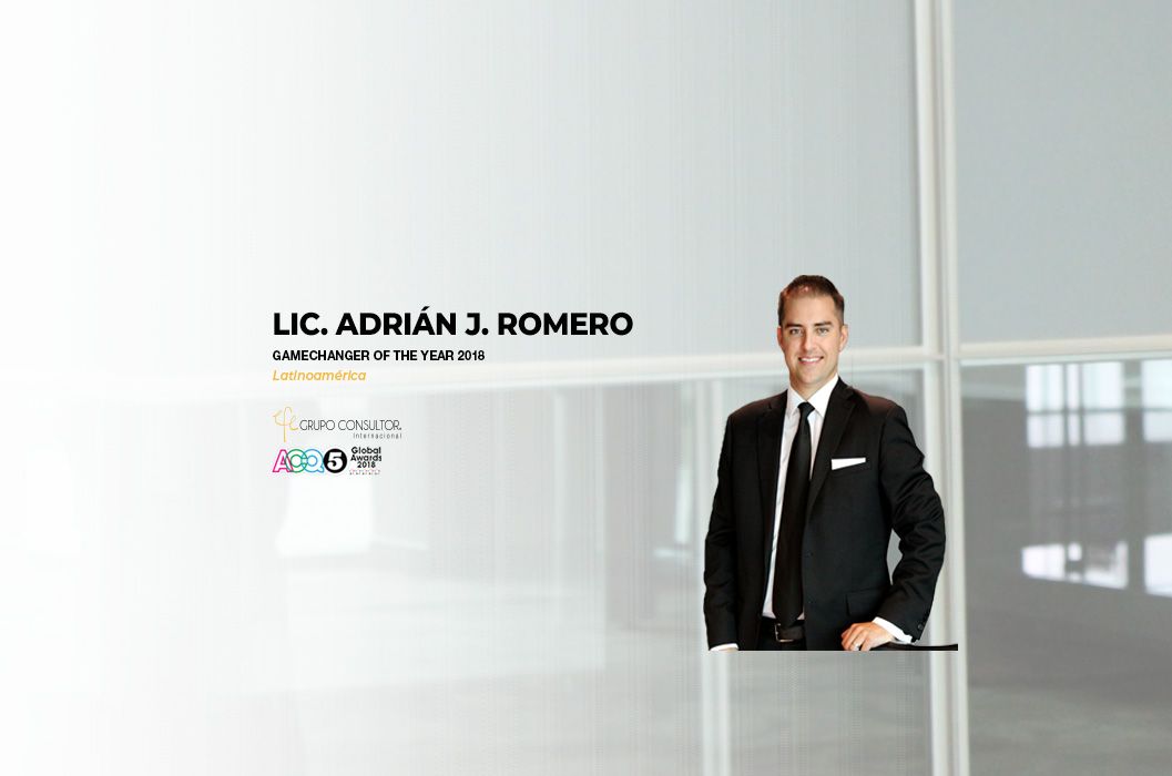 RECONOCEN ACQ5 GLOBAL AWARDS AL SOCIO DIRECTOR DE GRUPO CONSULTOR EFE™ COMO “GAMECHANGER OF THE YEAR 2018”